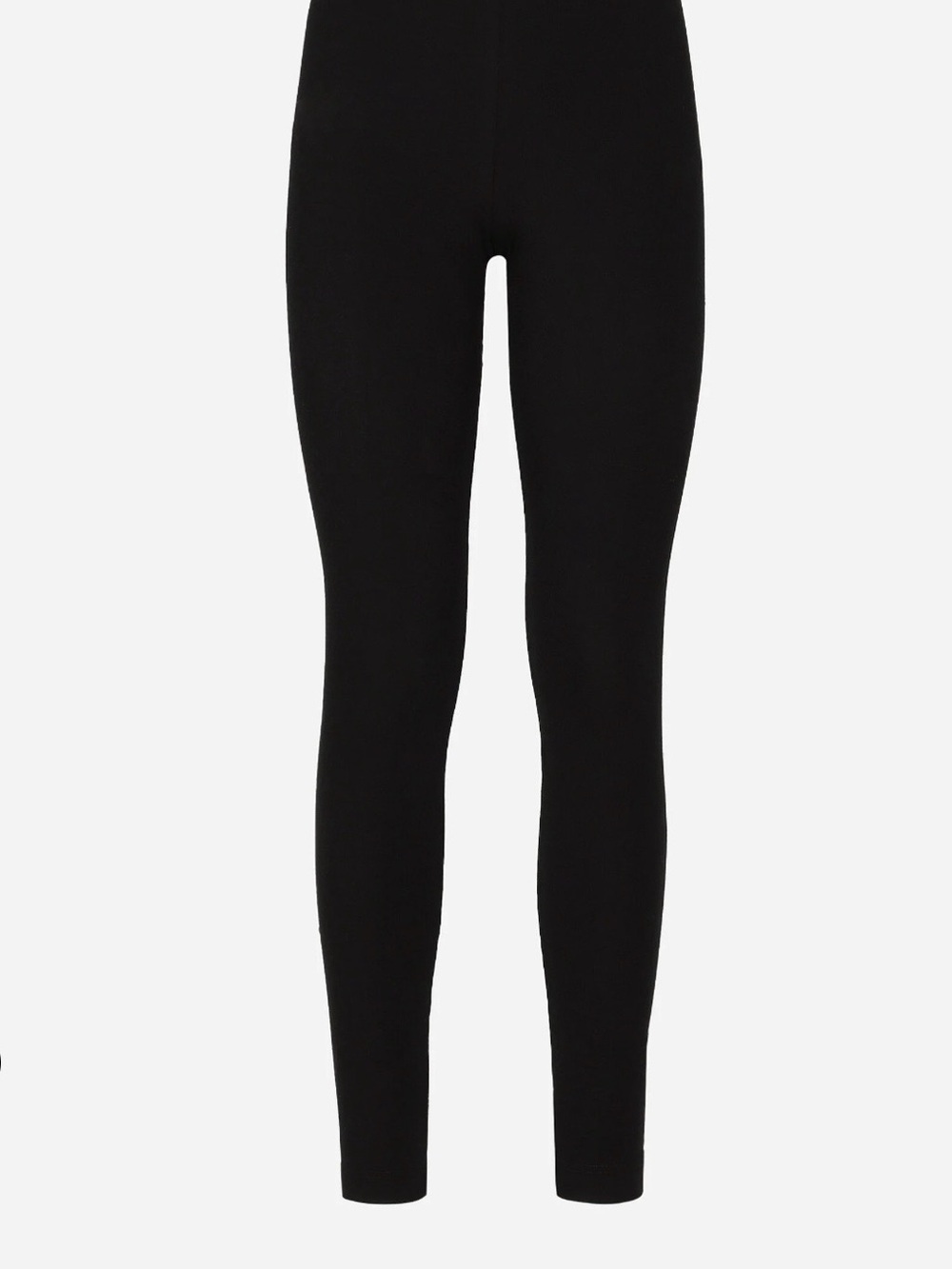 Dolce & Gabbana Black High-Rise Leggings